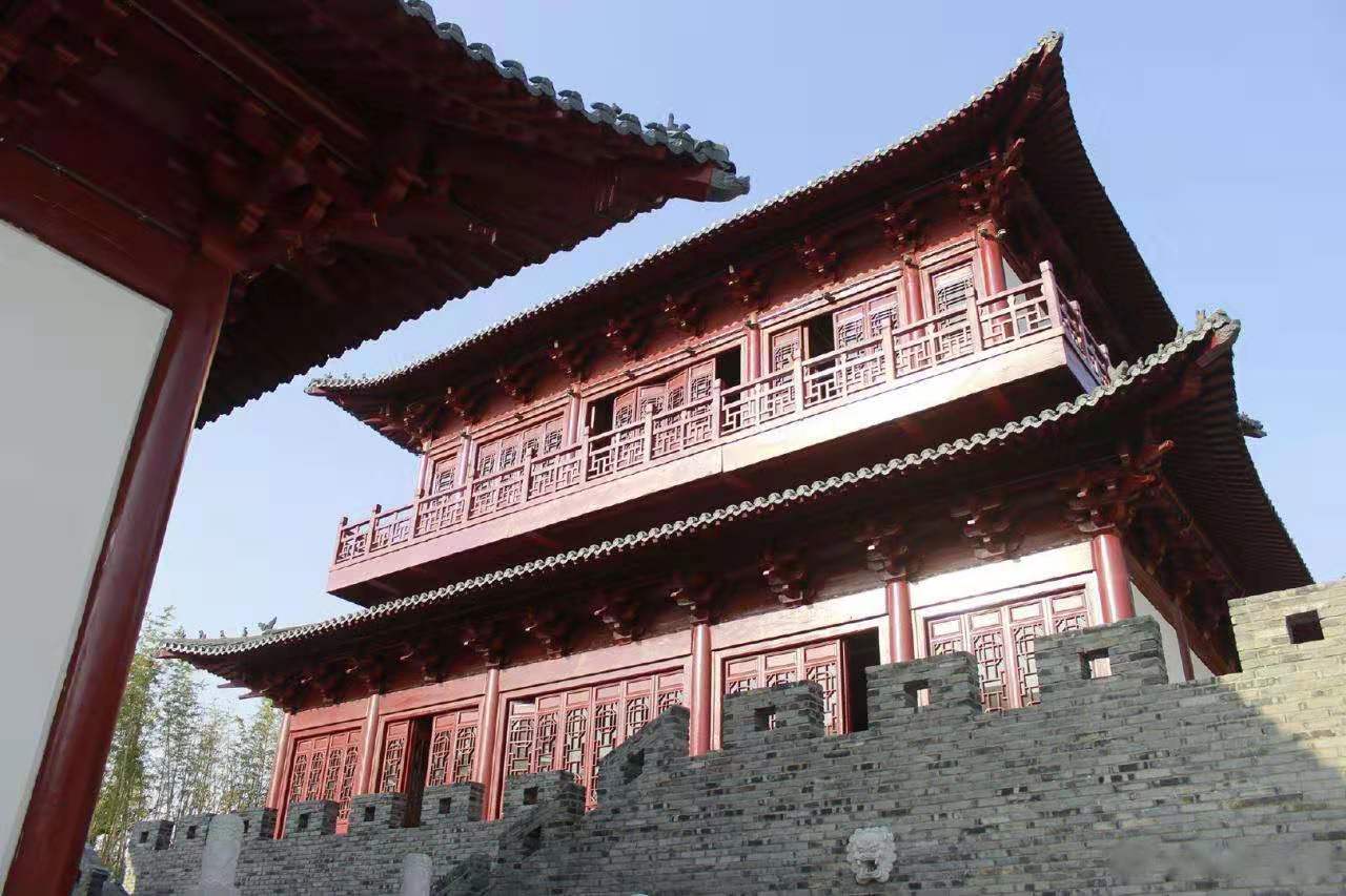 皖北最大的仿宋式建筑群阜阳岳王庙已经完工