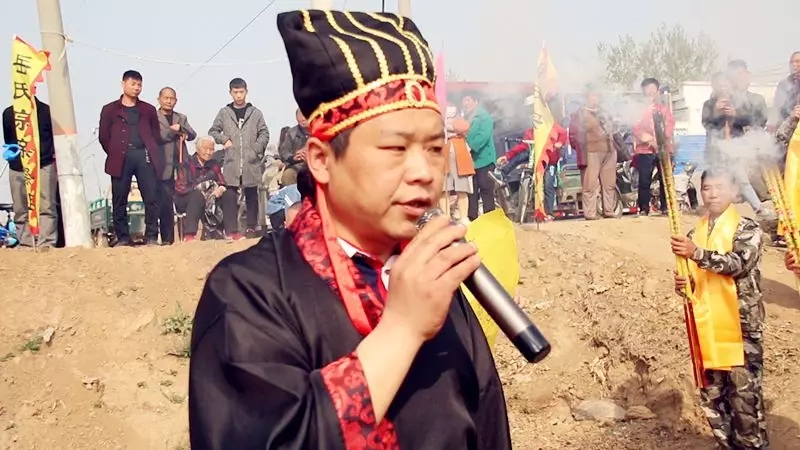 岳飞后裔齐聚汤阴 家祭始迁祖岳涣